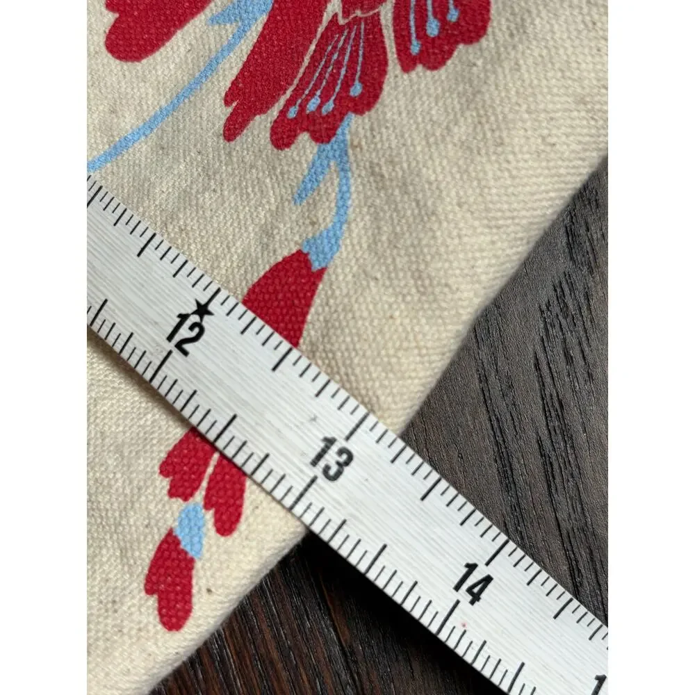 Feed 10 Reusable Floral Canvas Tote Bag